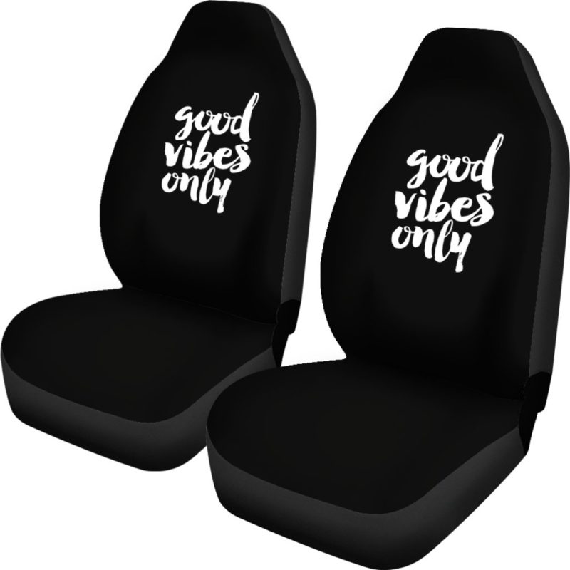 Good Vibes Only - Car Seat Covers (set of 2)