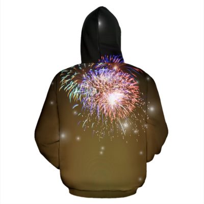 Fourth of July Bulldog Pullover Hoodie