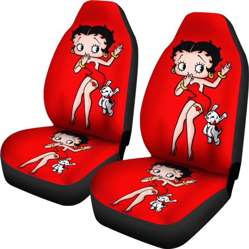 Red Betty Boop - Car Seat Covers (set of 2)