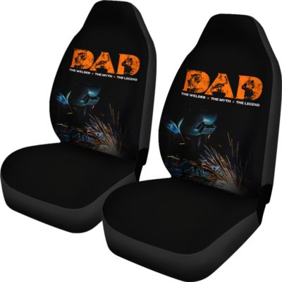 Welder Dad Car Seat Covers (set of 2)