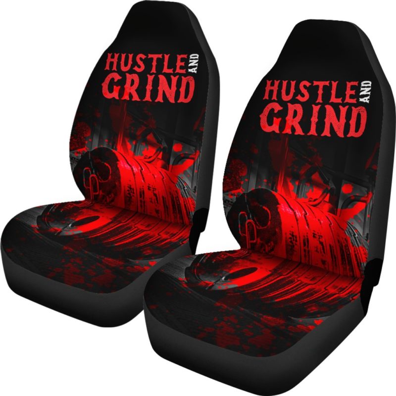 Hustle N Grind Car Seat Covers (set of 2)