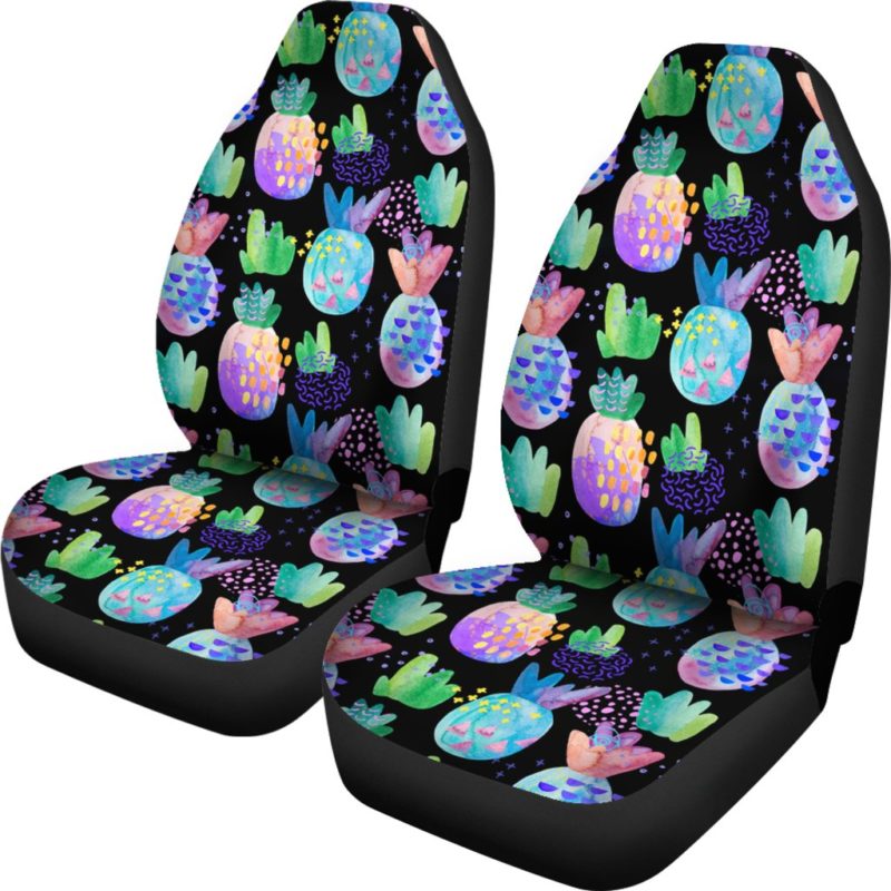 Pineapple Love Car Seat Covers (set of 2)