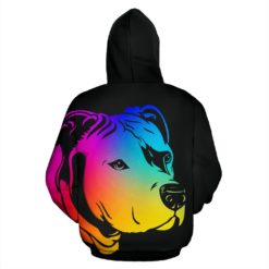 Bull with Attitude Hoodie - bulldog - Pullover Hoodie