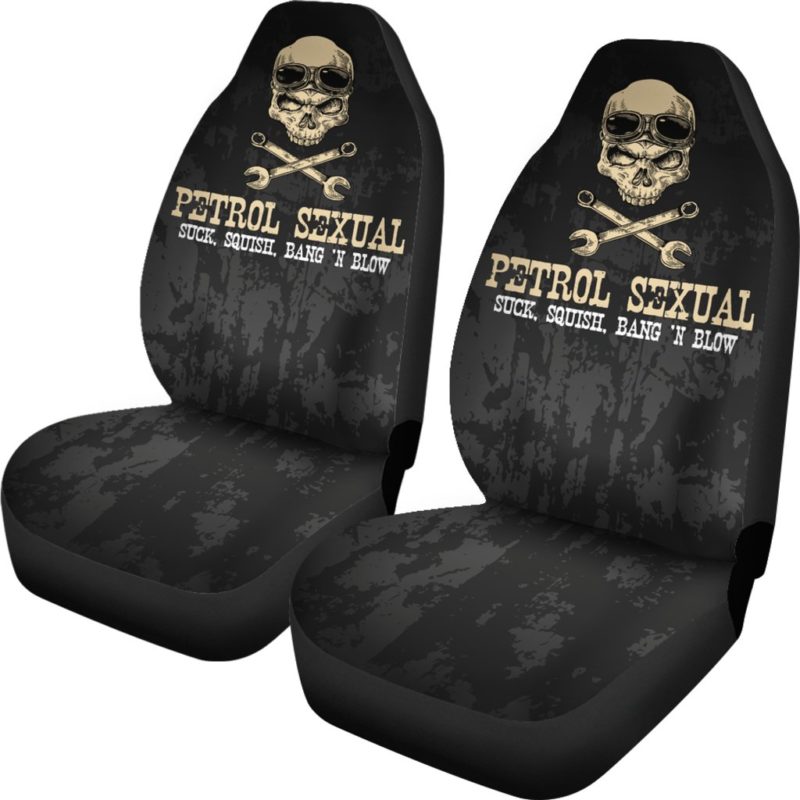 Petrol Sexual Car Seat Covers (set of 2)