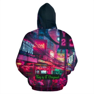 Real People Are sold out. Pink & Violet Splash on White Positive Design Pullover Hoodie