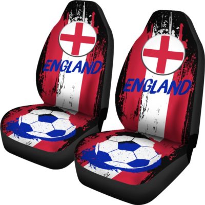 England Soccer Car Seat Covers (set of 2)