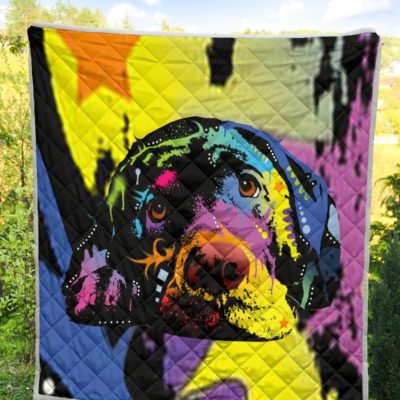 Labrador Premium Quilt - Dean Russo Art Bedding Set