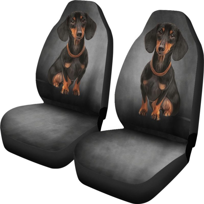 Dachshund Car Seat Covers (set of 2)