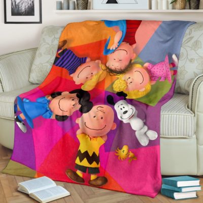 Snoopy Family - Premium Blanket