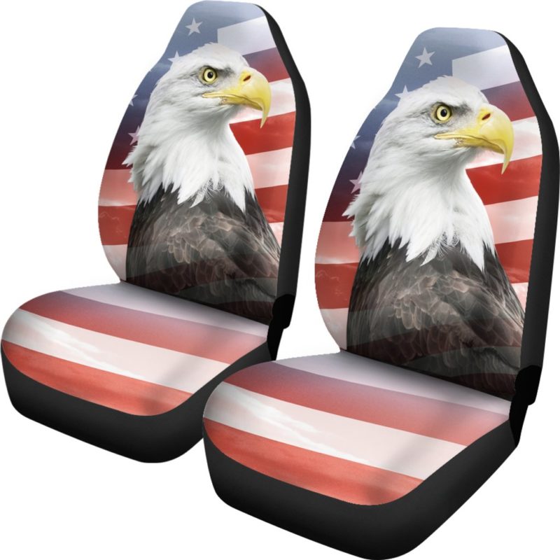 Patriot Eagle Car Seat Covers (set of 2)