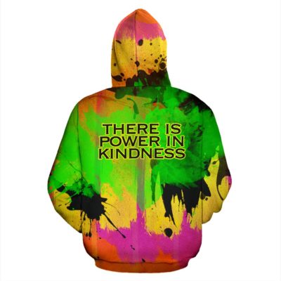 There's no distance. Black & White Abstract Design Pullover Hoodie