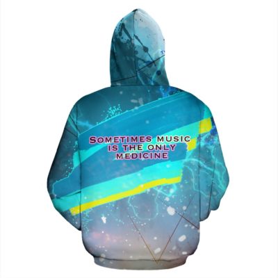 Soon I won't care. Luxury Abstract Camouflage Art Pullover Hoodie