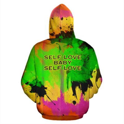 Self Love is the greatest middle finger of all the time. Positive & Boss Girl Quote in one Pullover Hoodie