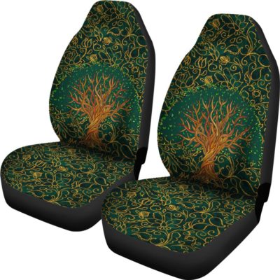 Bohemian Tree Of Life Car Seat Covers (set of 2)