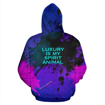 Luxury Pink design Style Hoodie with Quote by Genres. I'm in charge - Pullover Hoodie