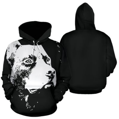Rainbow Pitbull Pullover Hoodie