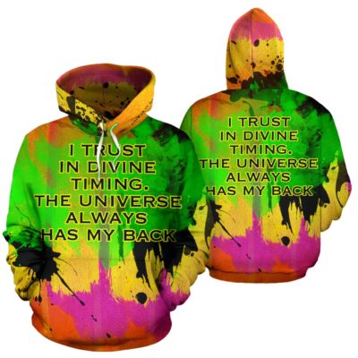 There is power in kindness. Colorful Fresh Art Design Pullover Hoodie