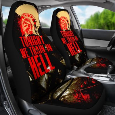 Train In Hell Car Seat Covers (set of 2)