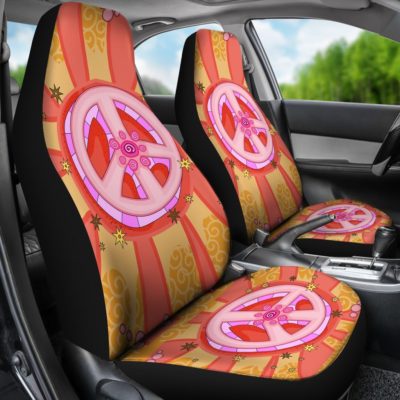 Peace for All Car Seat Covers (set of 2)