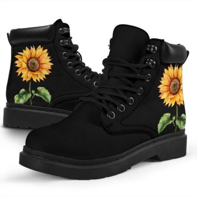 Bohemian Sunflower All-Season Boots 2.0 Leather Boots