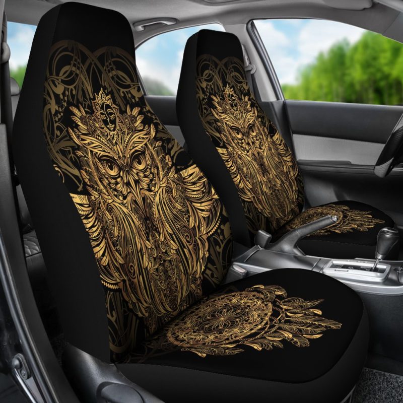 Golden Owl Car Seat Covers (set of 2)