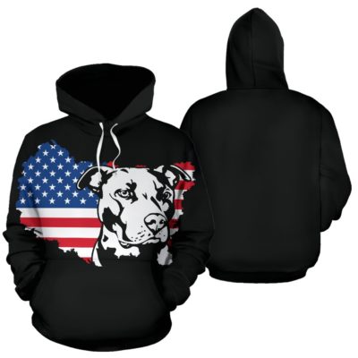 Rainbow Bulldog Hoodie - bulldog - Pullover Hoodie
