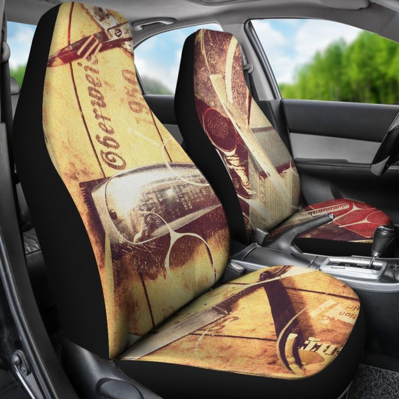 Vintage Hair Tools Car Seat Covers (set of 2)