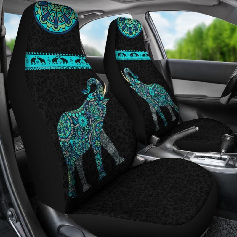 Lucky Mandala Car Seat Covers (set of 2)