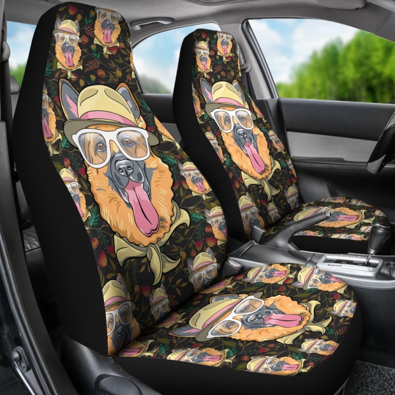 German Shepherd Car Seat Covers (set of 2)
