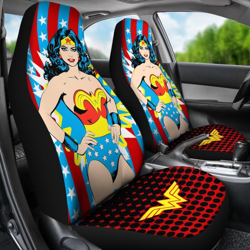 Wonder Woman - Car Seat Covers (set of 2)