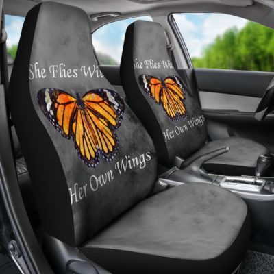 She Flies With Her Own Wings Car Seat Covers (set of 2)