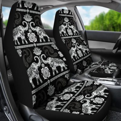 Good Fortune Elephant Car Seat Covers (set of 2)