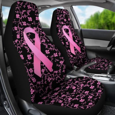 Breast Cancer Awareness Car Seat Covers (set of 2)