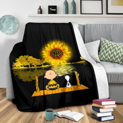 Peaceful Snoopy - Premium Blanket