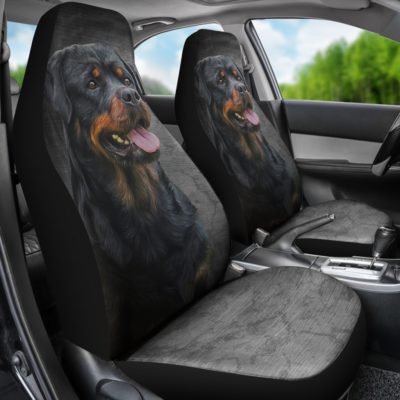 Rottweiler Car Seat Covers (set of 2)