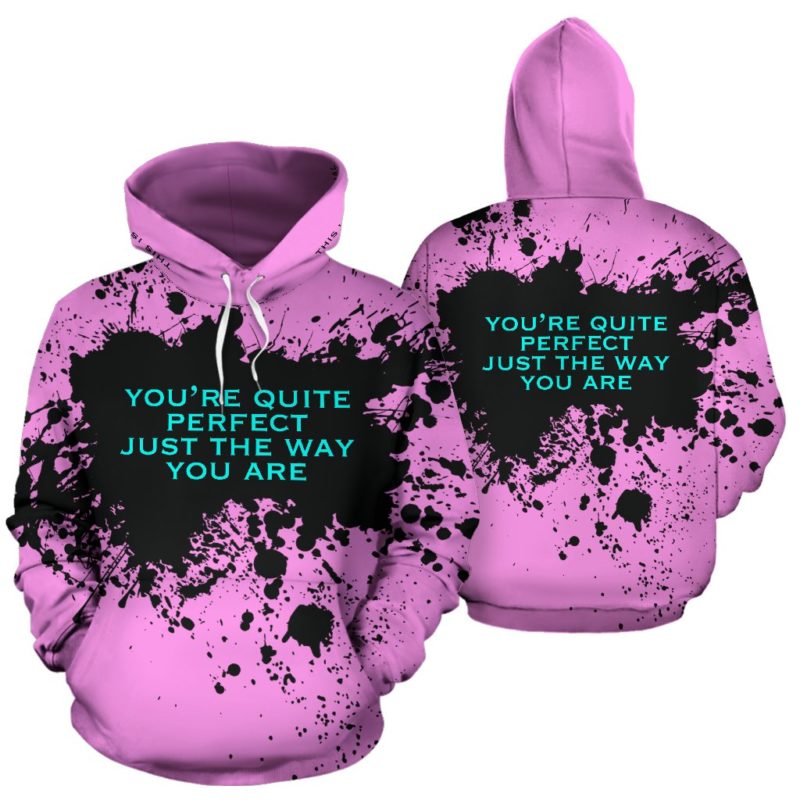 Luxury Pink design Style Hoodie with Quote by Genres. Your Soul - Pullover Hoodie