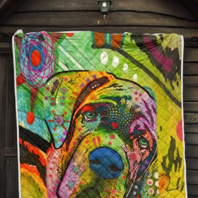 Mastiff Premium Quilt - Dean Russo Art Bedding Set
