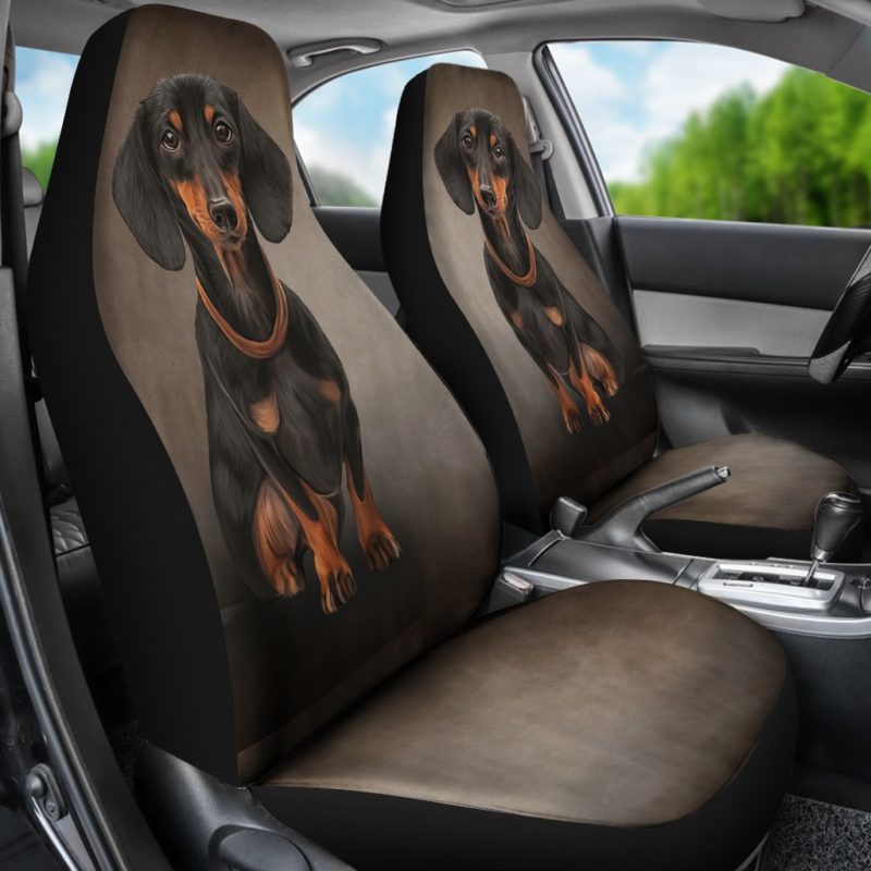 Dachshund Car Seat Covers (set of 2)