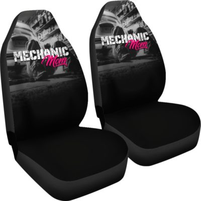 Mechanic Mom Car Seat Covers (set of 2)