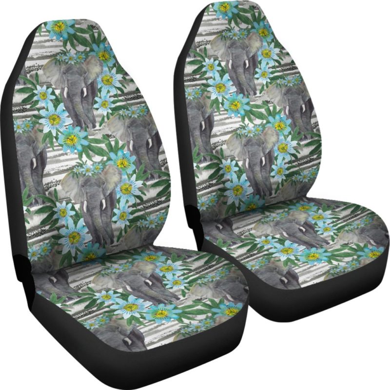 Wild Elephant Car Seat Covers (set of 2)