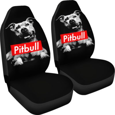 Pitbull Car Seat Covers (set of 2)