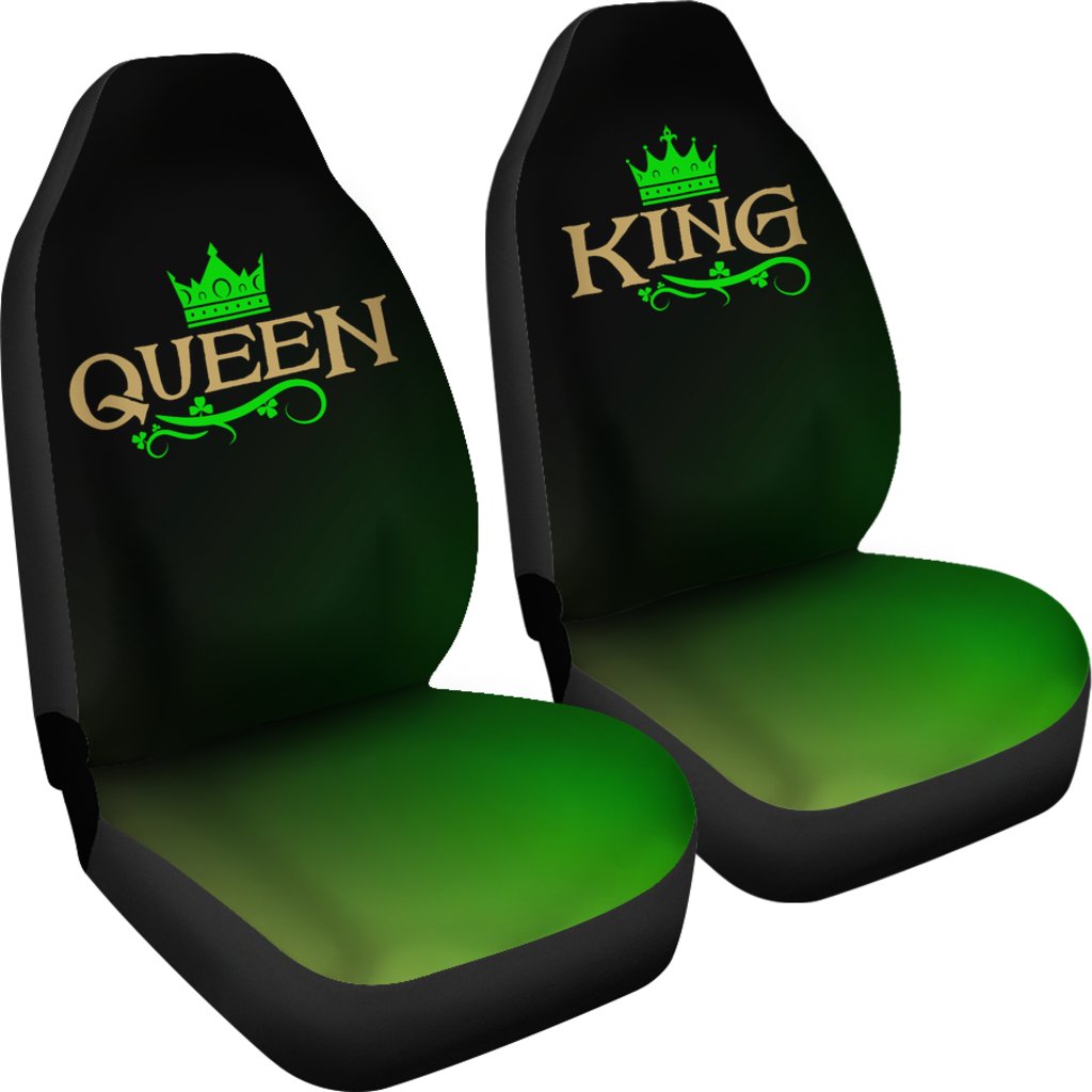 Irish King Queen Car Seat Covers set of 2 Art Hoodie