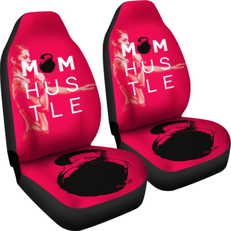Mom Hustle Car Seat Covers (set of 2)