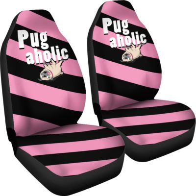 Pugaholic Car Seat Covers (set of 2)