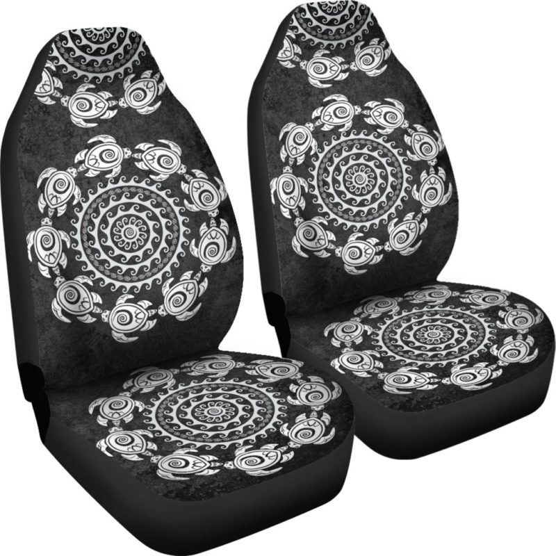Turtle Mandala Car Seat Covers (set of 2)