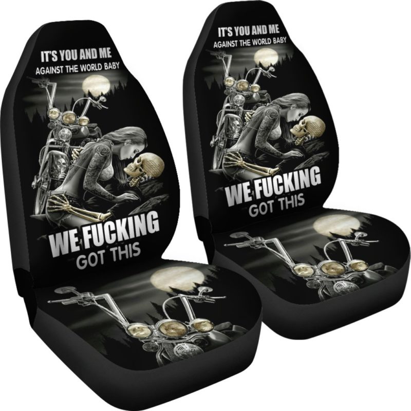 You and Me (Set of 2) Car Seat Covers (set of 2)