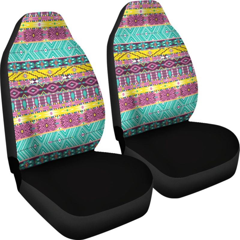 Boho Art Work Car Seat Covers (set of 2)