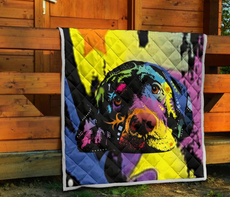 Labrador Premium Quilt - Dean Russo Art Bedding Set