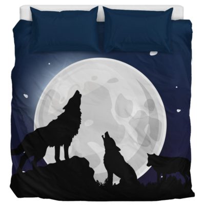 Howling Wolf - Bedding Set Bedding Set