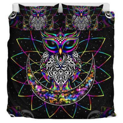 Colourful Owl - Bedding Set Bedding Set